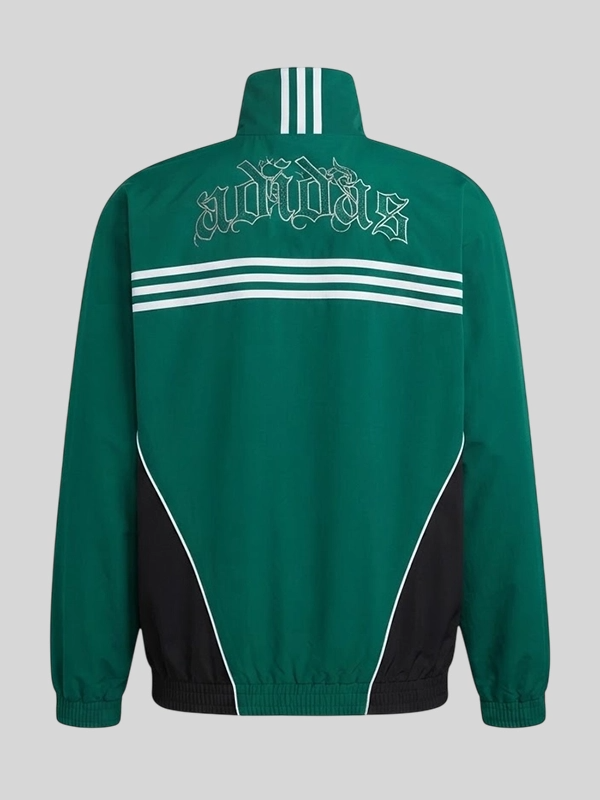Adidas Flames Jacket Adidas Flames Green Jacket Back