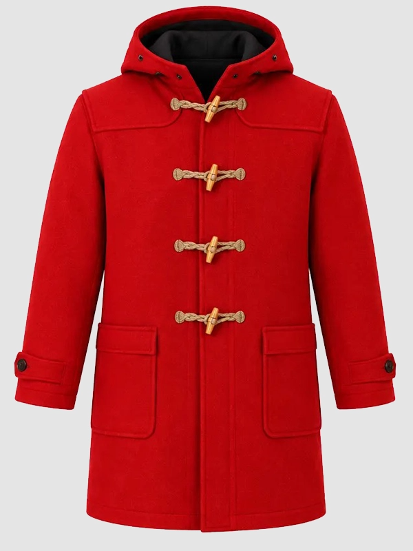 The Man with the Bag Arnold Schwarzenegger Santa Coat Arnold Schwarzenegger The Man with the Bag Red Coat