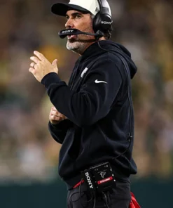 Atlanta Falcons 2026 Kevin Stefanski Sideline Club Hoodie Atlanta Falcons 2026 Kevin Stefanski Sideline Club Hoodie Black