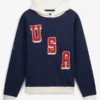 Atlanta Falcons 2026 Kevin Stefanski Sideline Club Hoodie Barstool Golf 2026 Presidents Cup Team USA Hoodie