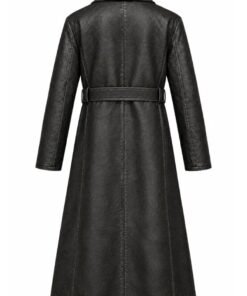 Blade Trinity Wesley Snipes Cosplay Outfit blade trinity black leather belted trench