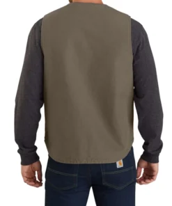 Carhartt Washed Duck Mock-Neck Vest