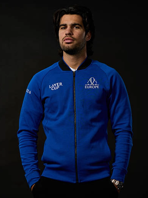 Carlos Alcaraz Laver Cup 2026 Team Europe Jacket Carlos Alcaraz Laver Cup 2026 Team Europe Jacket