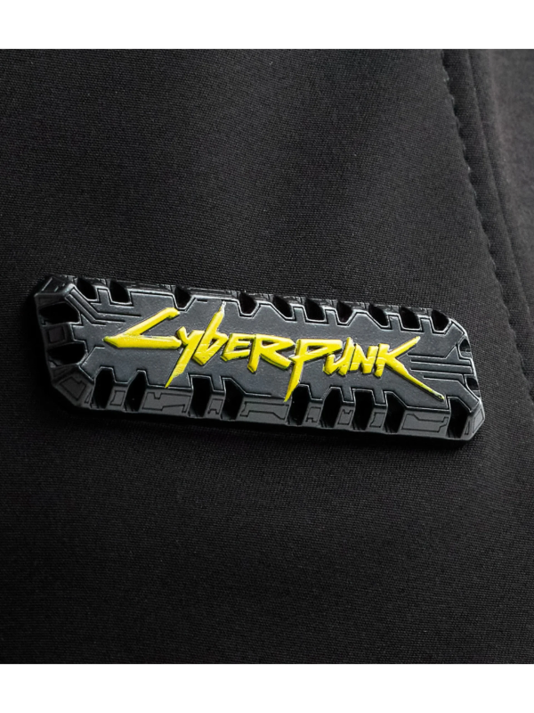Cyberpunk Edgerunners 2 Rebelhorn Slash Biker Jacket cyberpunk edgerunners 2 metal badge jacket