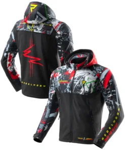 Cyberpunk Edgerunners 2 Rebelhorn Slash Biker Jacket