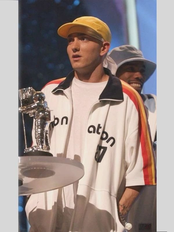 Eminem PnB Nation White Jacket Eminem PnB Nation White Jacket
