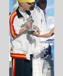 Eminem PnB Nation White Jacket Eminem Vintage Pnb Nation Jacket