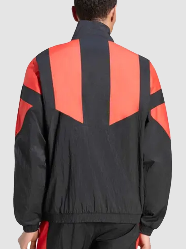 Flamengo Adidas EQT Track Jacket Flamengo Adidas EQT Black and Red Jacket