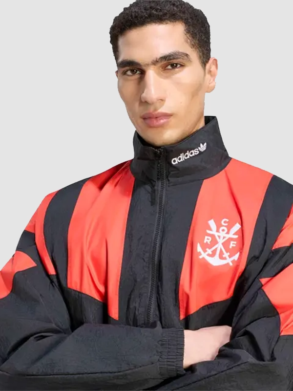Flamengo Adidas EQT Track Jacket Flamengo Adidas EQT Zip Up Jacket