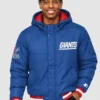 Target Fourth Wing Blanket Hoodie Giants x Starter Super Bowl XXI Hooded Parka Jacket