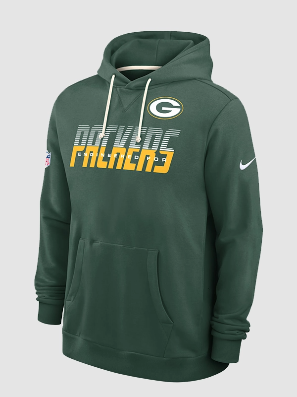 Micah Parsons 2026 Green Bay Packers Sideline Hoodie Green Bay Packers 2026 Micah Parsons Pullover Hoodie