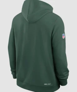 Micah Parsons 2026 Green Bay Packers Sideline Hoodie Green Bay Packers Micah Parsons Green Pullover Hoodie
