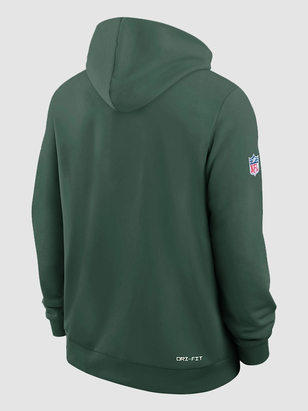 Micah Parsons 2026 Green Bay Packers Sideline Hoodie Green Bay Packers Micah Parsons Green Pullover Hoodie