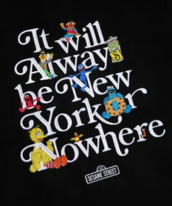 grover cookie monster sesame street white thread jacket