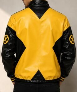 inspired x men mutant leather jacket