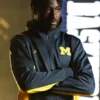 Adidas Flames Jacket Jordan 2026 Michigan Wolverines Zip Hoodie