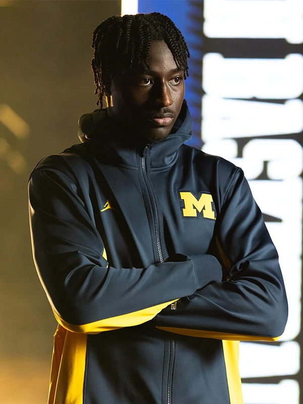 Jordan 2026 Michigan Wolverines Zip Hoodie Jordan 2026 Michigan Wolverines Zip Hoodie