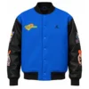 Cyberpunk Edgerunners 2 Rebelhorn Slash Biker Jacket Jordan Flight Space Jam Varsity Jacket