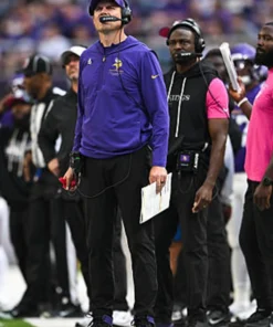Kevin O’Connell 2026 Minnesota Vikings Hooded Jacket