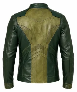 Kyle Chandler Lanterns 2026 Green Leather Jacket