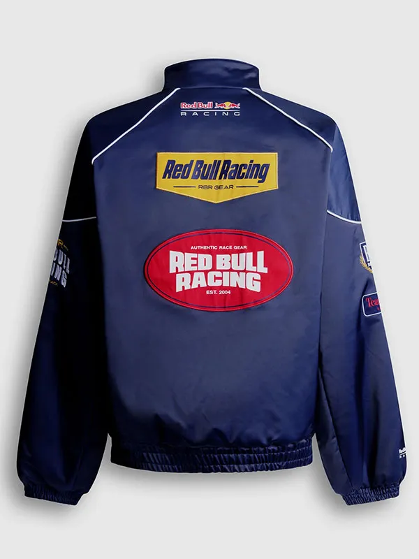 Liam Lawson Red Bull Racing Spanish GP Jacket Liam Lawson Red Bull Racing GP Blue Jacket