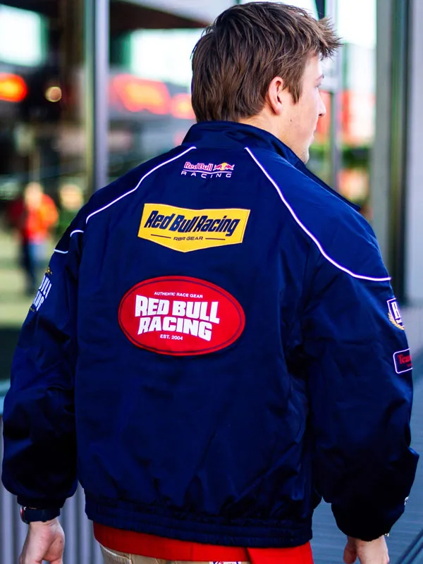 Liam Lawson Red Bull Racing Spanish GP Jacket Liam Lawson Red Bull Racing Spanish GP Jacket Blue