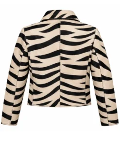 Mango Zebra Print Jacket