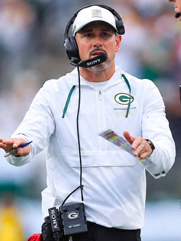 Matt LaFleur 2026 Packers Sideline Anorak Jacket Matt LaFleur 2026 Packers Sideline Anorak Jacket