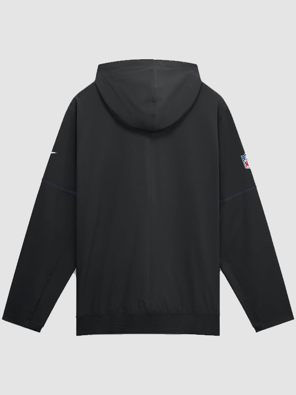 Minnesota Vikings 2026 Sideline Anorak Jacket Minnesota Vikings 2026 Sideline Black Jacket