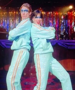 Opalite Taylor Swift Sequin Mint Green Tracksuit Music Video Opalite 2026 Taylor Swift Sequin Tracksuit in Mint Green