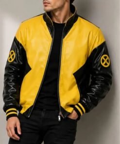 Mutant X-Men Inspired Leather Jacket