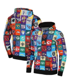 N-F-L All Teams Logo Grid Pullover Hoodie