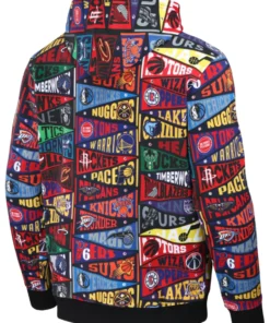 NBA x All Teams Pennant Fleece Pullover Hoodie