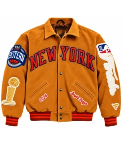 New York Knicks 2026 Championship Jacket New York Knicks 2026 Artisan Jacket