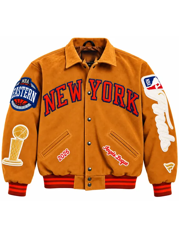 New York Knicks 2026 Championship Jacket New York Knicks 2026 Artisan Jacket