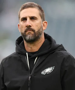 Nick Sirianni 2026 Philadelphia Eagles Jacket Nick Sirianni 2026 Philadelphia Eagles Black Jacket