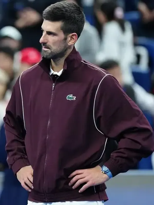 Novak Djokovic China Open 2026 Track Jacket Novak Djokovic China Open 2026 Track Jacket