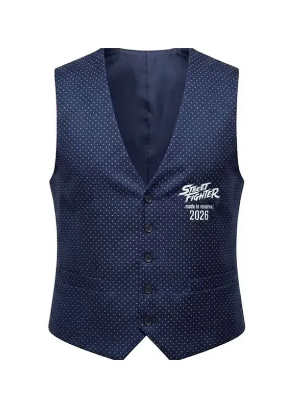 Street Fighter 2026 Zangief Black Vest Olivier Richter’s Zangief Black Vest
