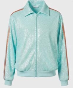 Opalite Taylor Swift Sequin Mint Green Tracksuit Opalite Taylor Swift Sequin Mint Tracksuit