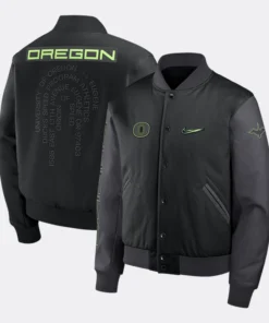 Oregon Ducks 2026 Origin of Speed Varsity Jacket