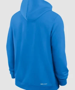 Pete Golding 2026 Ole Miss Rebels Sideline Hoodie Pete Golding 2026 Ole Miss Rebels Blue Pullover Hoodie