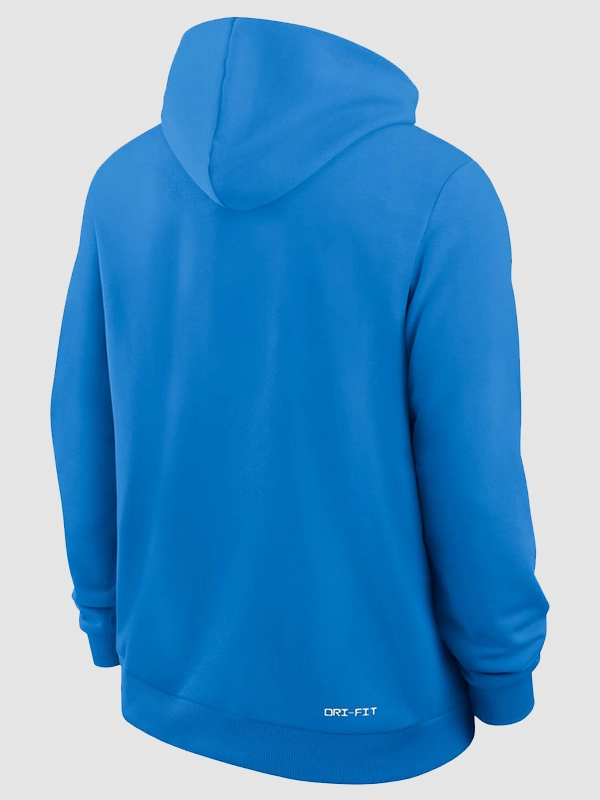Pete Golding 2026 Ole Miss Rebels Sideline Hoodie Pete Golding 2026 Ole Miss Rebels Blue Pullover Hoodie