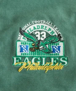 Philadelphia Eagles Hooded Bomber Jacket Philadelphia Eagles Cotton Hooded Jacket