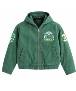 Philadelphia Eagles Hooded Bomber Jacket