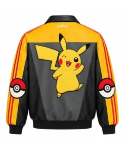 Pokemon Pikachu 8 Ball Leather Jacket