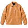 New York Yankees Star Fleece Full-Zip Hoodie Ray Kwok Leather Coach Jacket