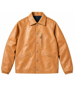 Ray Kwok Leather Coach Jacket