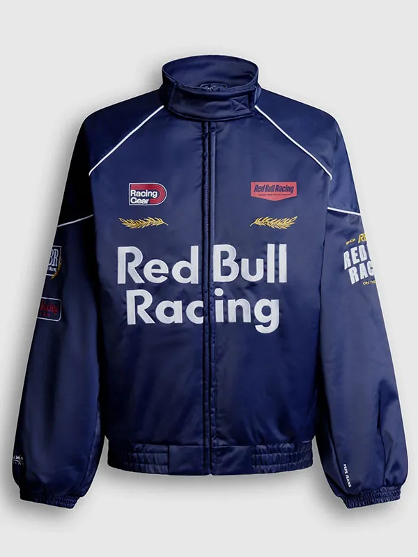 Liam Lawson Red Bull Racing Spanish GP Jacket Red Bull Liam Lawson Spanish GP Blue Jacket