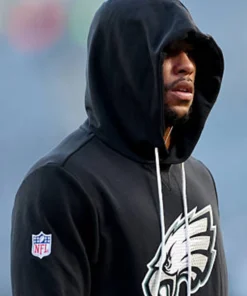 Saquon Barkley Philadelphia Eagles 2026 Hoodie Black