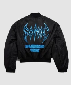 Sega Sonic The Hedgehog Varsity Jacket Sega Sonic The Hedgehog Bomber Jacket